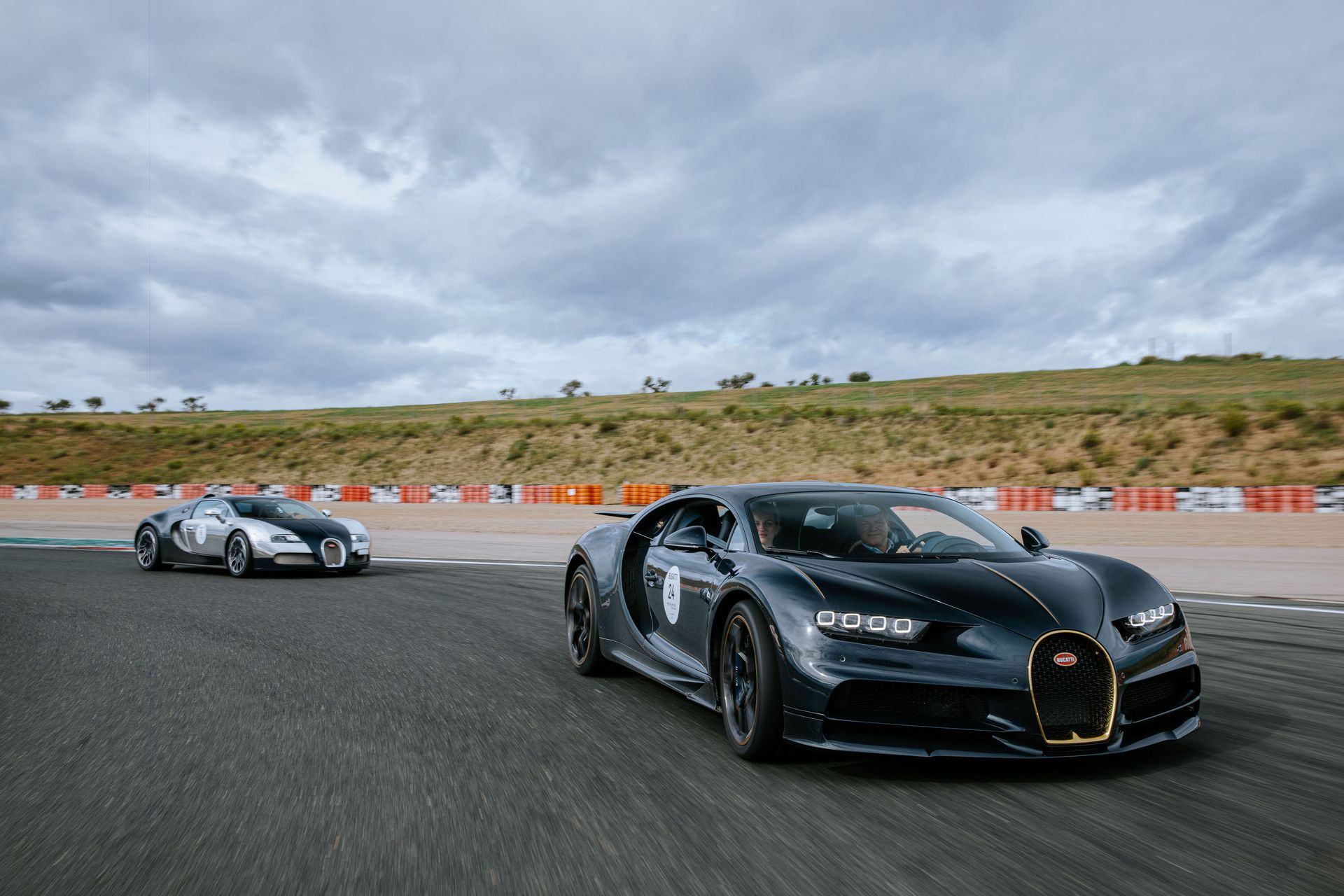 Day 3 of the Bugatti Grand Tour Europe 2023, Navarra Circuit.